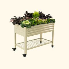 Elevated Garden Bed - 2' x 4' Wheels Included
