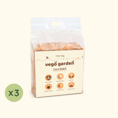 Vego Garden Coco Mulch 11 lb Block
