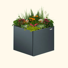 32" Extra Tall Modern 42" x 42" Metal Raised Garden Bed