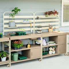 Potting Bench & Sink Station Set