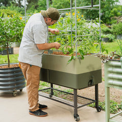 EZCube Elevated Rolling Planter 21" x 48"