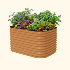 32" Extra Tall 6 In 1 Medium Modular Metal Raised Garden Bed Kit