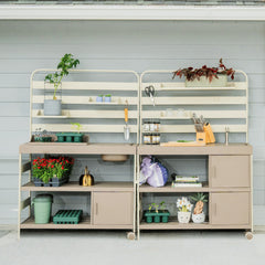 Potting Bench & Sink Station Set