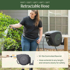 Vego Hi-Flow Retractable Hose Reel Set