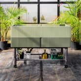 EZCube Elevated Rolling Planter 21" x 48"