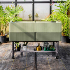 EZCube Elevated Rolling Planter 21" x 48"