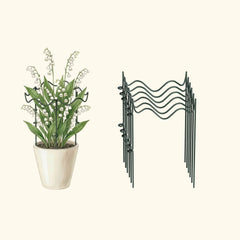 Border Plant Support Wavy - 6 Pack