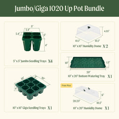 Jumbo/Giga 1020 Up Pot Bundle