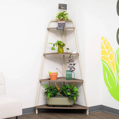 4-Tier Corner Plant Stand