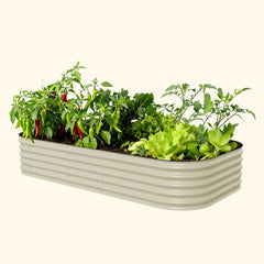 17" Tall 10 In 1 Jumbo Modular Metal Raised Garden Bed Kit