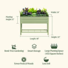 Elevated Garden Bed - 2' x 4'