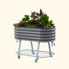 Self-Watering Elevated Garden Bed