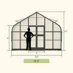 Vego Grand Pacific Greenhouse - 12.5ft Wide