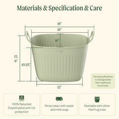 Vego FlexTrug™ - 8 Gallon Tub
