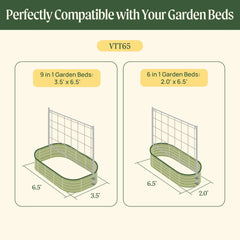 Metal Frame String Trellis