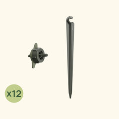 Drip Nozzle & Stake for Irrigation Kit