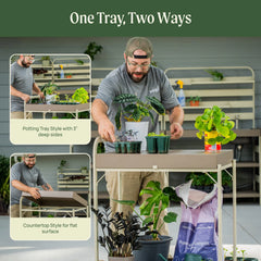 Garden Potting Cart