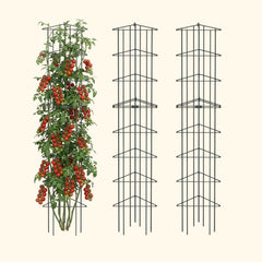 FlexGrow™ Modular 3-Panel Tomato Cage System - 14.5"