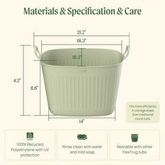 Vego FlexTrug™ - 12 Gallon Tub