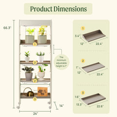4 Tier Grow Light Garden