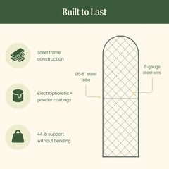 Mounted Wall Trellis