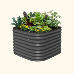 26" Tall 4 In 1 Small Modular Metal Raised Garden Bed Kit