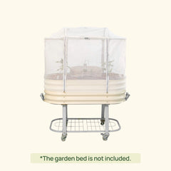 Mesh Cover System for Self-Watering Elevated Bed