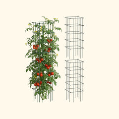 FlexGrow™ Modular Tomato Cage System - 16.5" Square