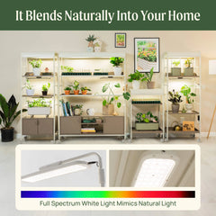 2 Tier Grow Light Garden