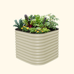32" Extra Tall 4 In 1 Small Modular Metal Raised Garden Bed Kit
