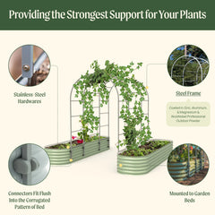 Arched Trellis System