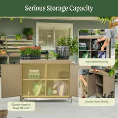 Garden Workstation Cabinet
