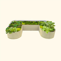 17" Tall U-Shaped Raised Garden Bed Kit - Standard Size