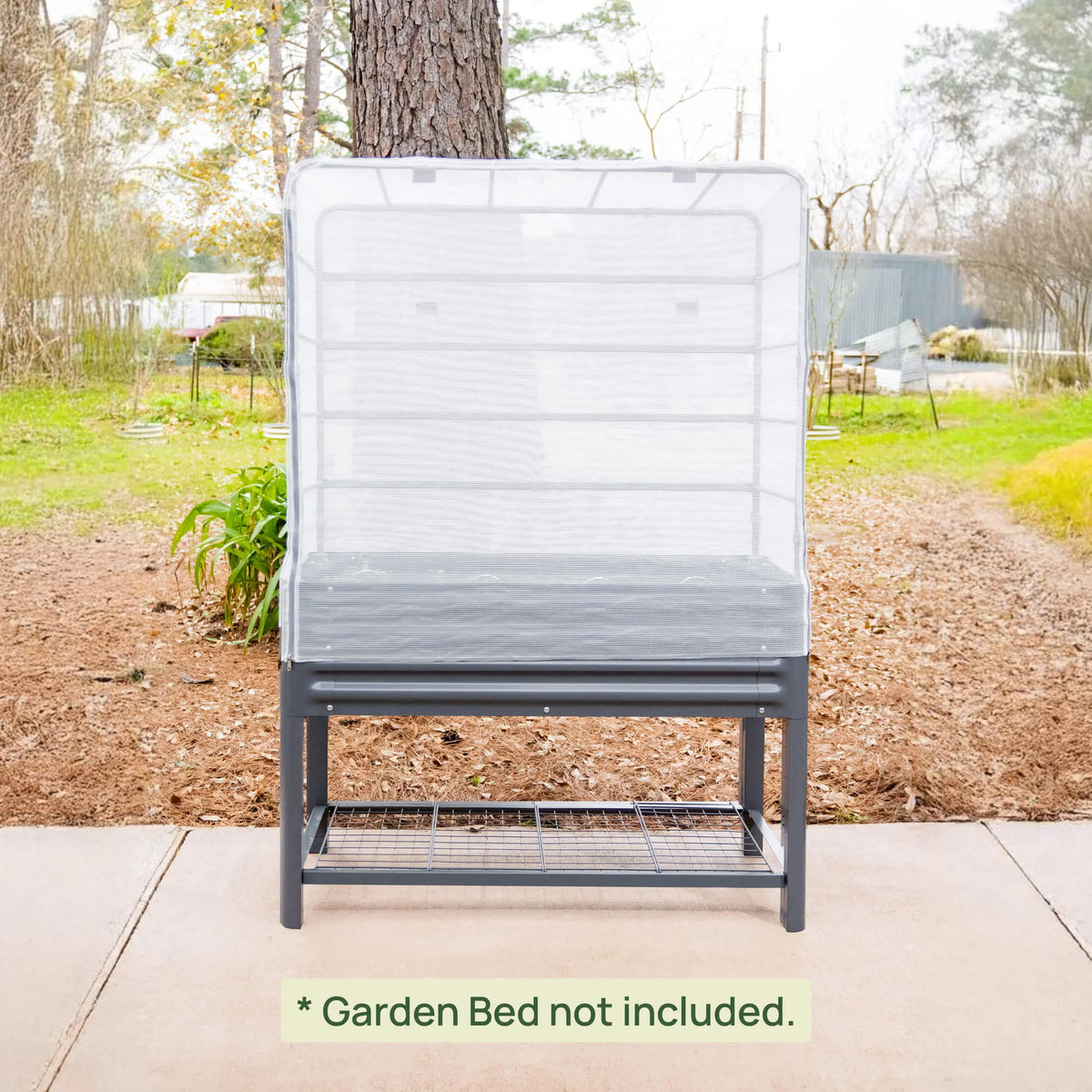 Mesh Cover System for Elevated Bed