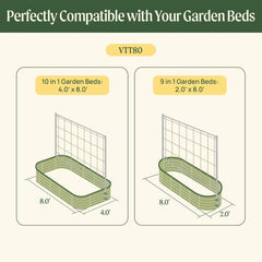Metal Frame String Trellis