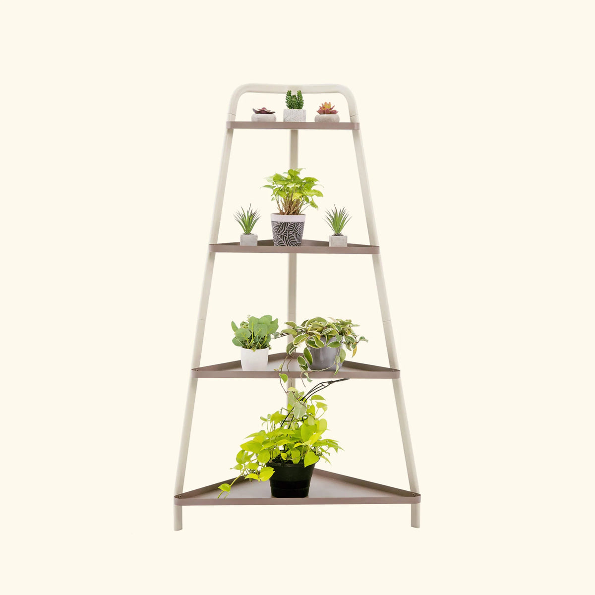 4-Tier Corner Plant Stand