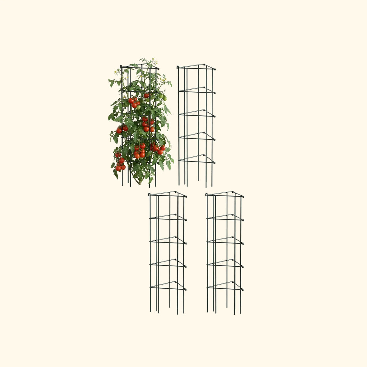 FlexGrow™ 3-Panel Tomato Cage - 11.5"
