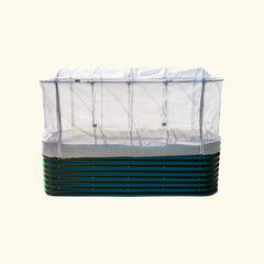 Mesh Cover System for Self-Watering Elevated Bed