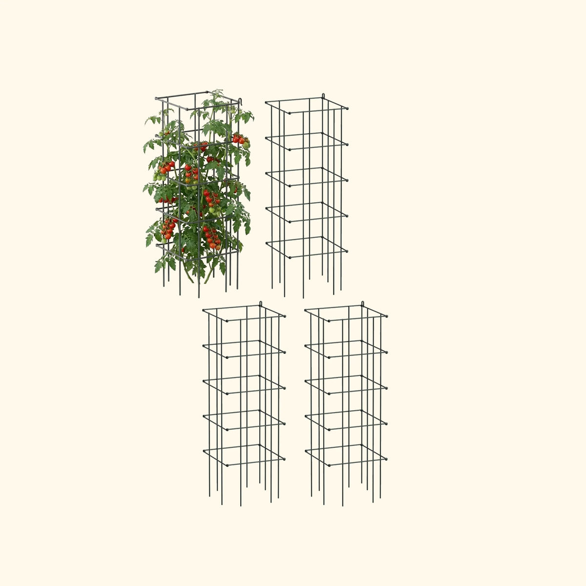 FlexGrow™ Tomato Cage - 11.5" Square