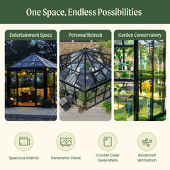 Vego Diamond Pavilion Greenhouse