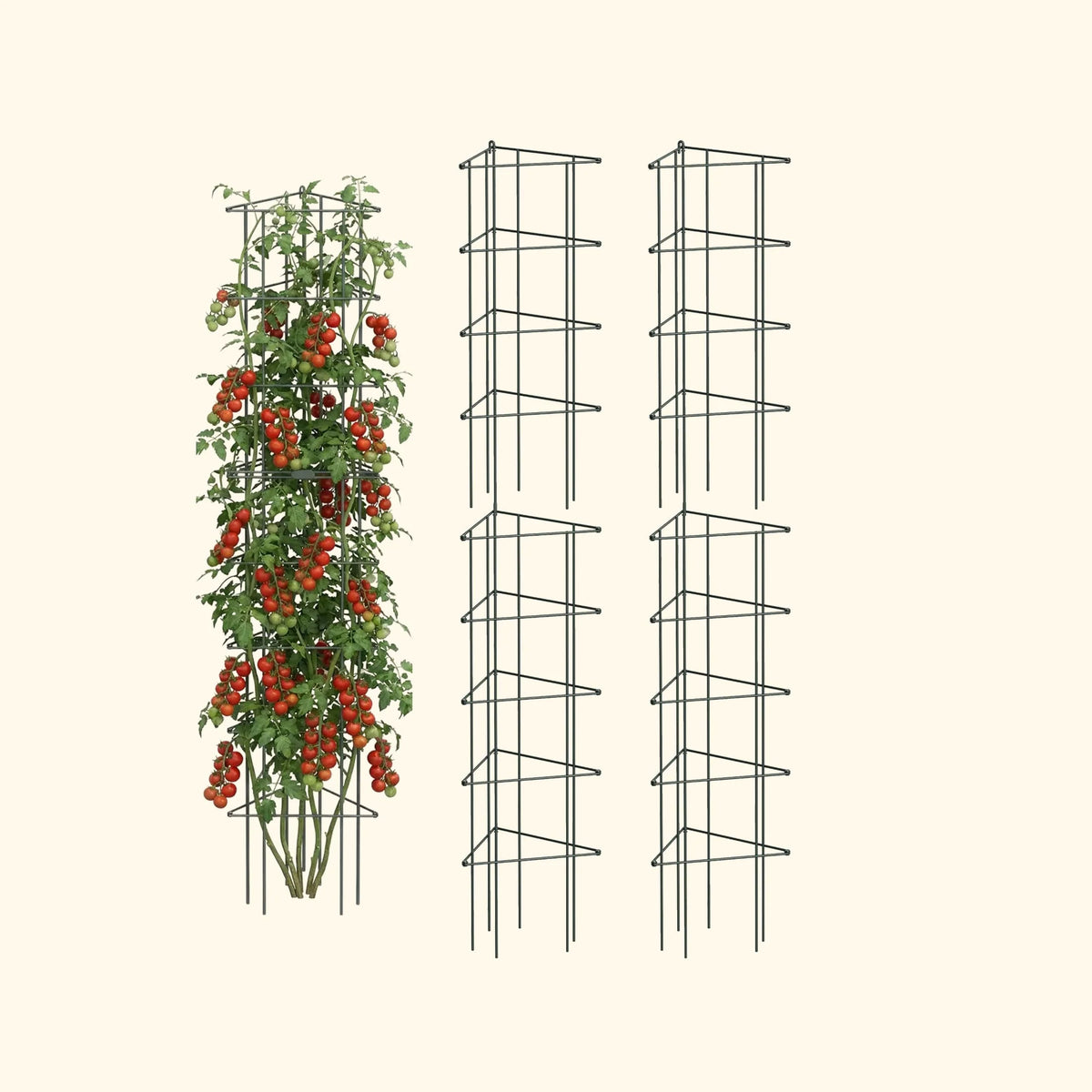 FlexGrow™ Modular 3-Panel Tomato Cage System - 14.5"