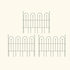 Garden Border Edging Fence - 3 Pack