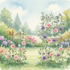 Flower Cage Round - 2 Pack