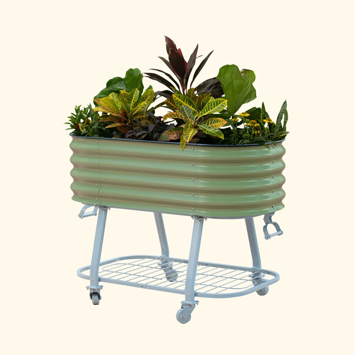 Self-Watering Elevated Garden Bed
